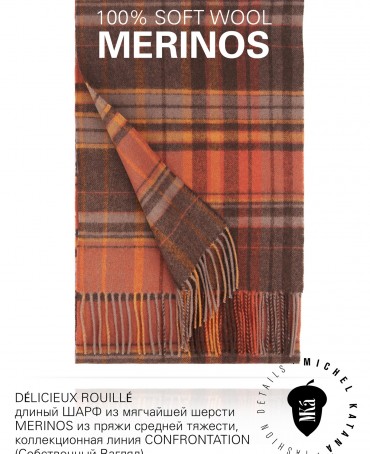 Шарф Унисекс FTQ.W220_GZ-556C/RUST